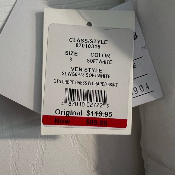 Soft white dress perfect for bridal shower, bachelorette, or honeymoon! - Picture 3 of 4